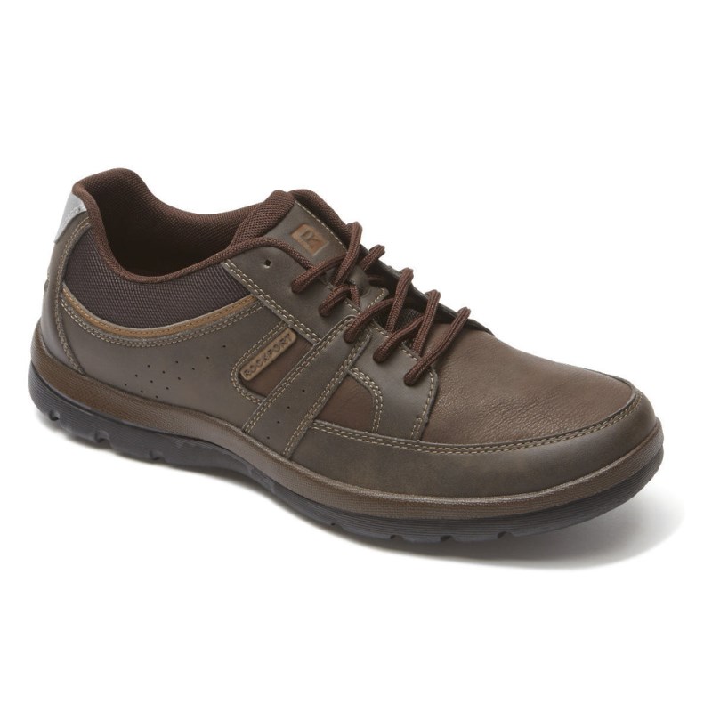 Men Rockport Get Your Kicks Blucher Casual Shoes Brown USA | CZ1-73527