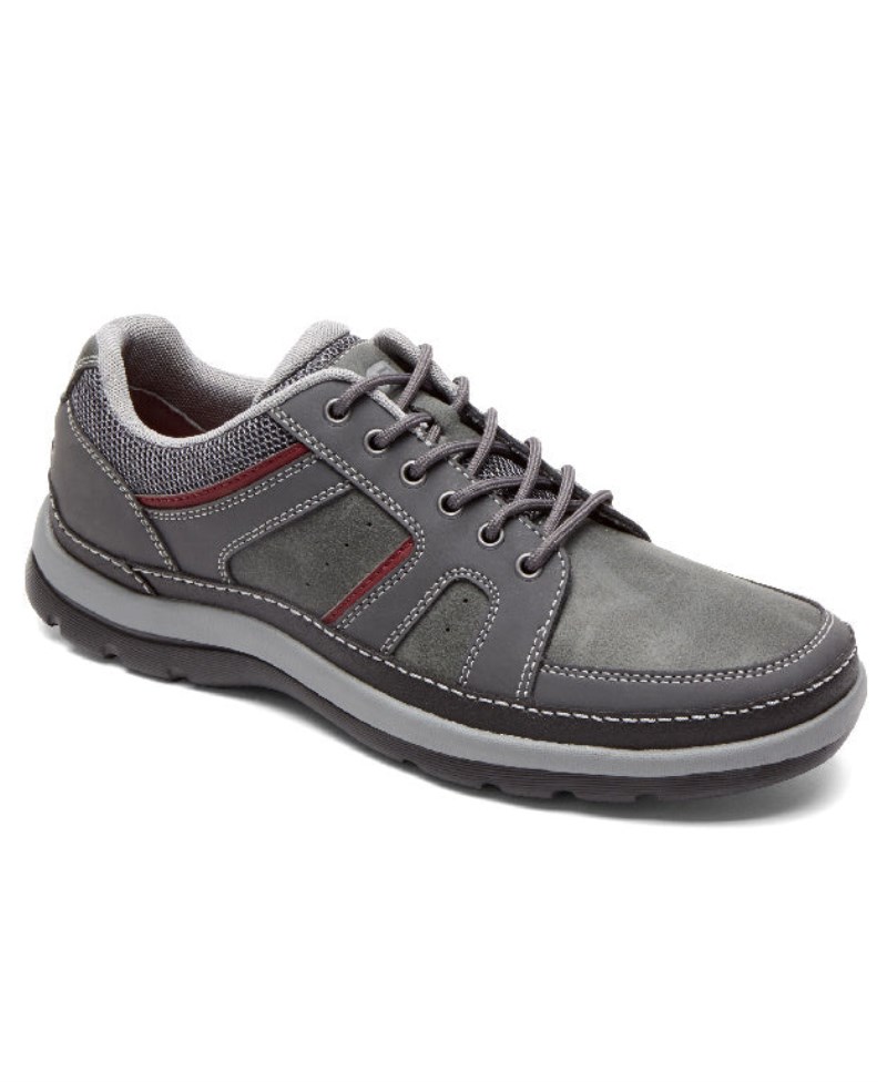 Men Rockport Get Your Kicks Mudguard Blucher Casual Shoes Grey USA | FS6-10971