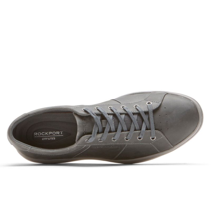 Men Rockport Jarvis Lace-to-Toe Sneakers Grey USA | SU2-52755