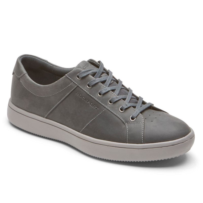 Men Rockport Jarvis Lace-to-Toe Sneakers Grey USA | SU2-52755