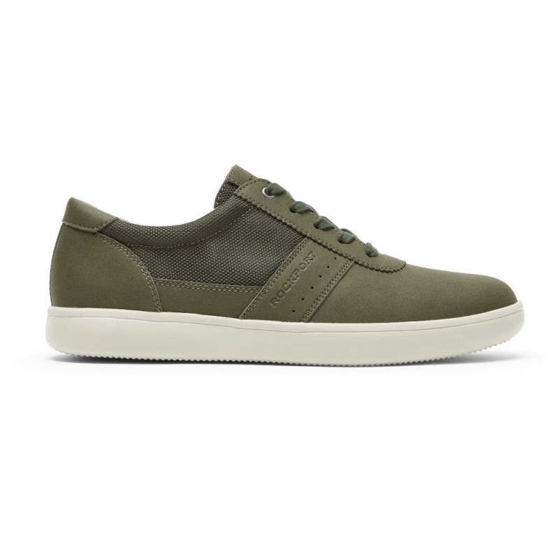 Men Rockport Jarvis Sneakers Olive USA | QQ0-00110