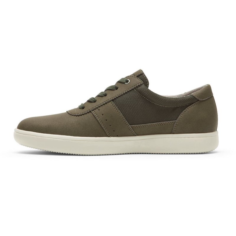 Men Rockport Jarvis Sneakers Olive USA | QQ0-00110