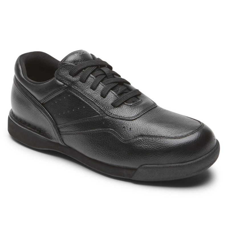 Men Rockport M7100 Prowalker Sneakers Black USA | HJ1-77257