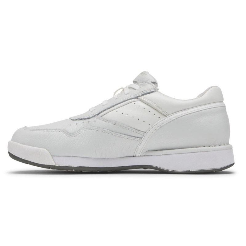 Men Rockport M7100 Prowalker Sneakers White USA | WX3-01510