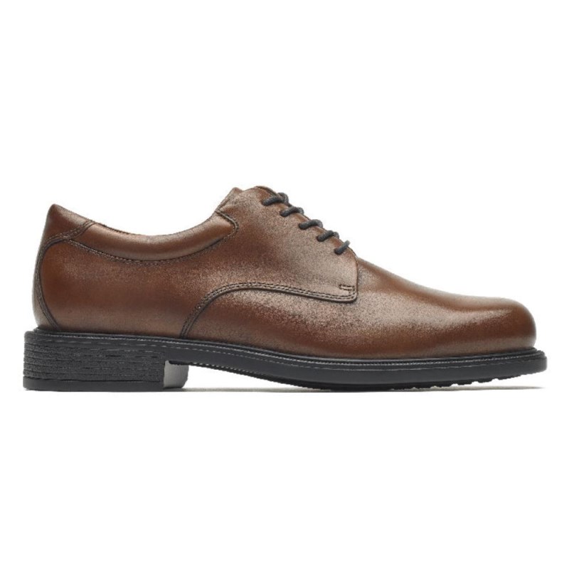 Men Rockport Margin Oxford Shoes Brown USA | BJ0-26452