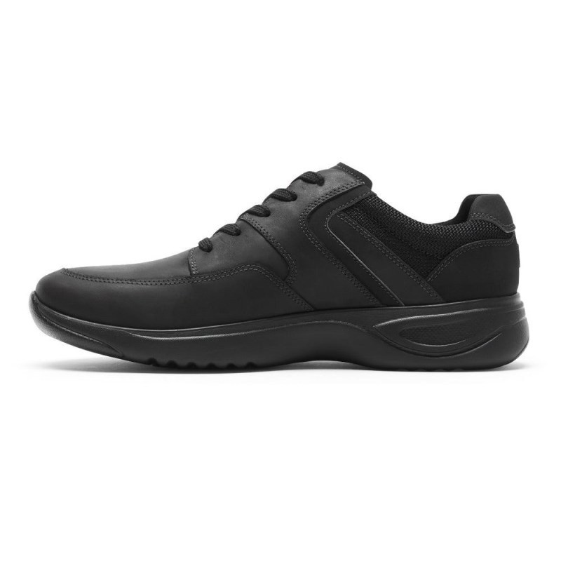 Men Rockport Metro Path Sneakers Black USA | VL1-56275