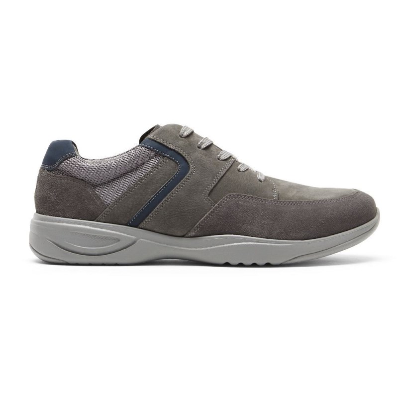 Men Rockport Metro Path Sneakers Grey USA | UO6-74207