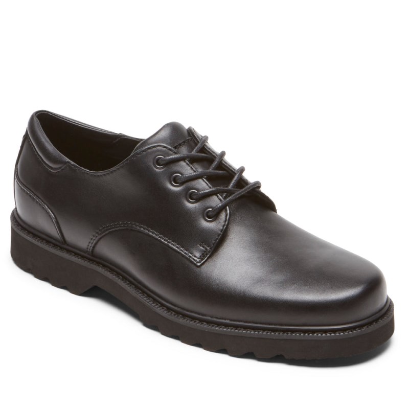 Men Rockport Northfield Waterproof Oxford Shoes Black USA | TB9-79467