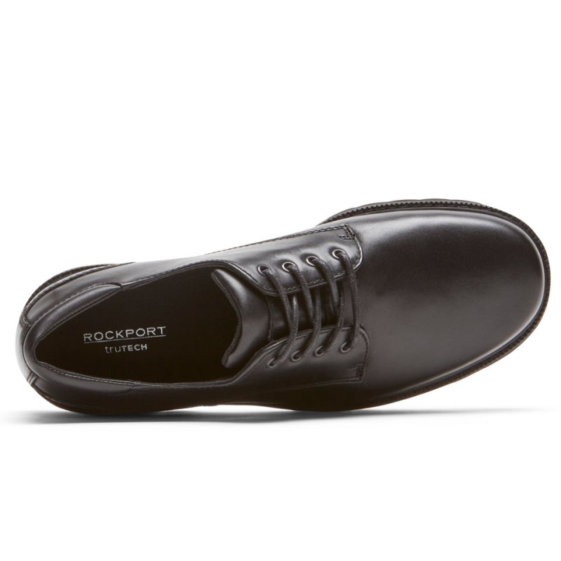 Men Rockport Northfield Waterproof Oxford Shoes Black USA | TB9-79467