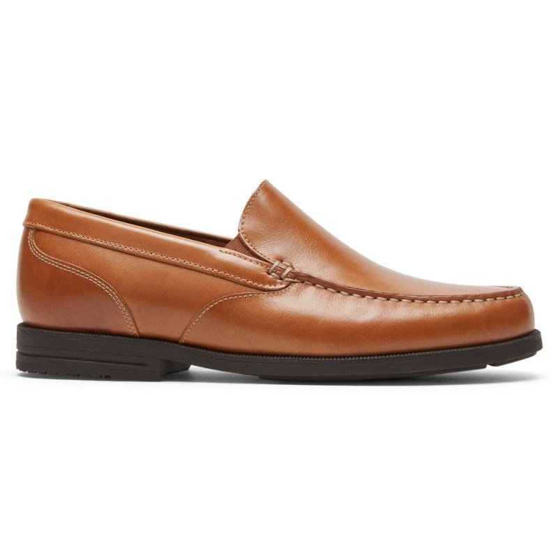 Men Rockport Preston Venetian Loafers Brown USA | VA3-48214