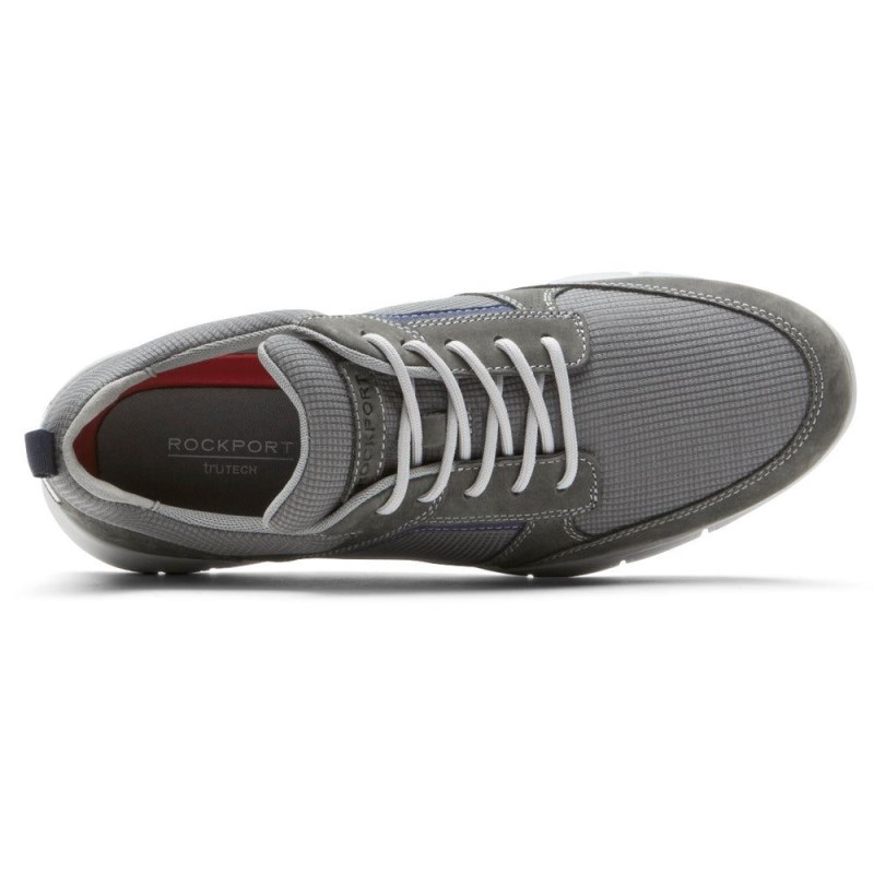 Men Rockport Primetime Casual Mudguard Sneakers Grey USA | JI5-60156