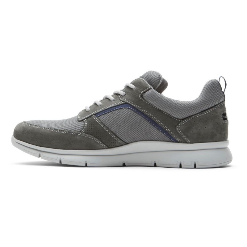 Men Rockport Primetime Casual Mudguard Sneakers Grey USA | JI5-60156