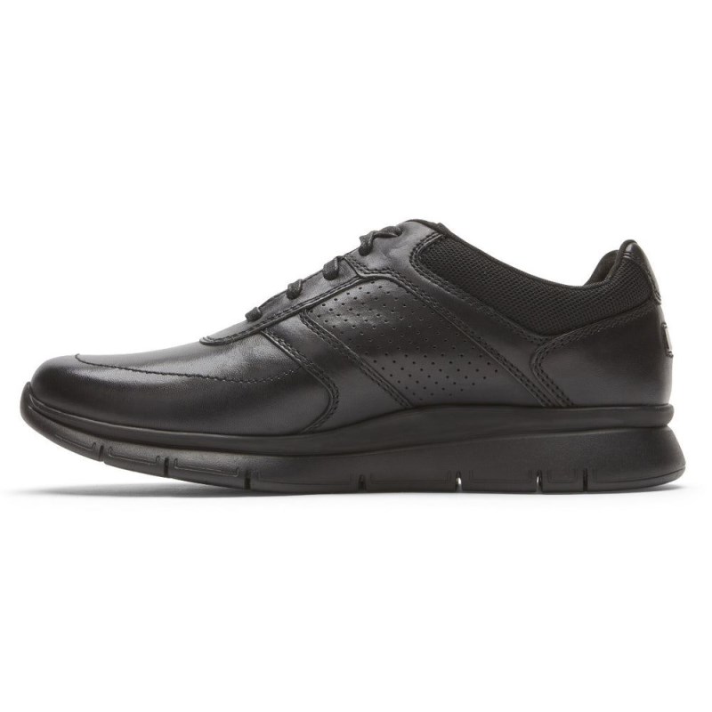 Men Rockport Primetime Casual Sneakers Black USA | DB1-46384