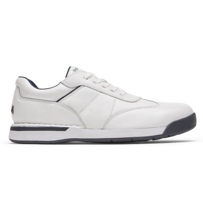 Men Rockport ProWalker 7200 Plus Active Sneakers White USA | RK5-16121