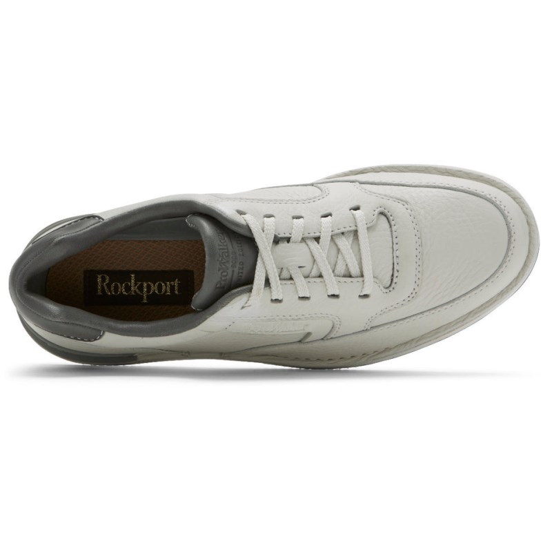 Men Rockport ProWalker 9000 Limited Edition Casual Shoes White USA | TB1-87688