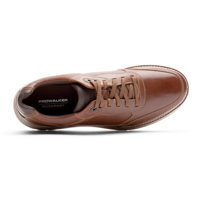 Men Rockport ProWalker NEXT Sneakers Brown USA | YH0-12081