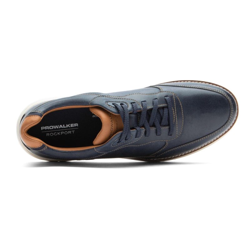 Men Rockport ProWalker NEXT Sneakers Navy USA | LZ4-20292