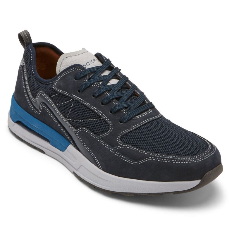 Men Rockport PulseTech Sport Ubal Sneakers Navy USA | JE3-95619