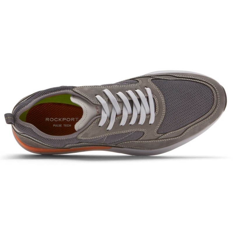 Men Rockport PulseTech Sport Ubal Sneakers Grey USA | VE4-10271