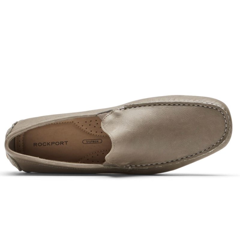 Men Rockport Rhyder Venetian Loafers Brown USA | TB7-71337