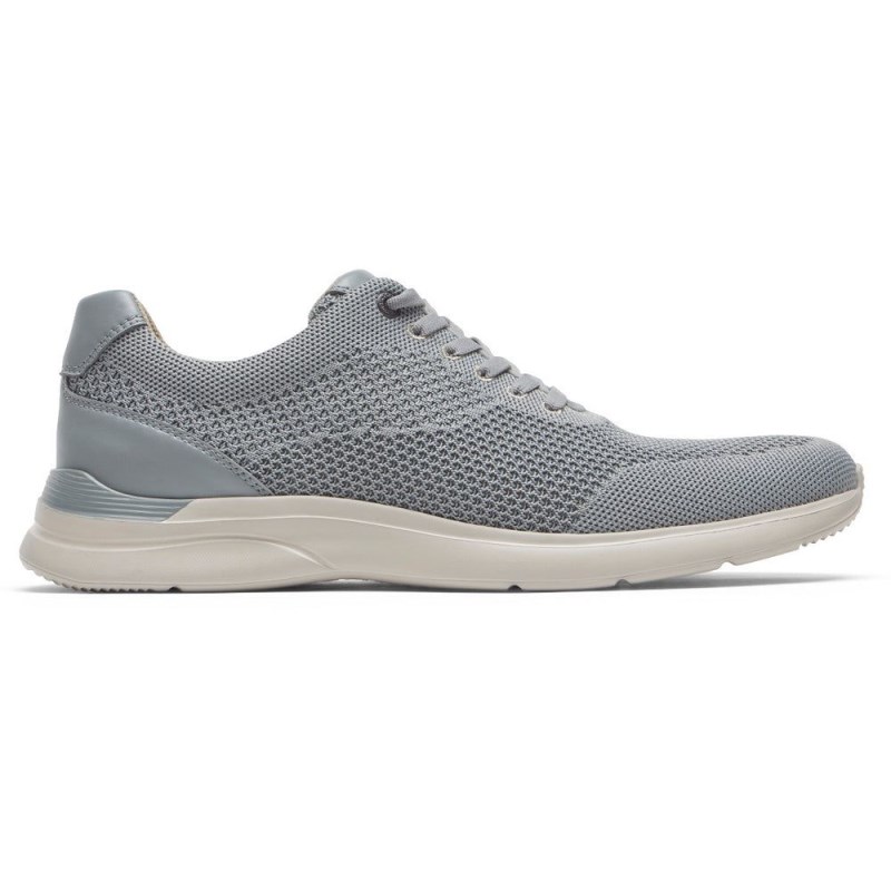 Men Rockport Rockport + Ministry of Supply Total Motion R+M Sneakers Grey USA | IO0-58155