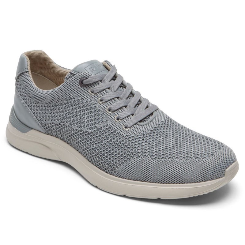 Men Rockport Rockport + Ministry of Supply Total Motion R+M Sneakers Grey USA | IO0-58155