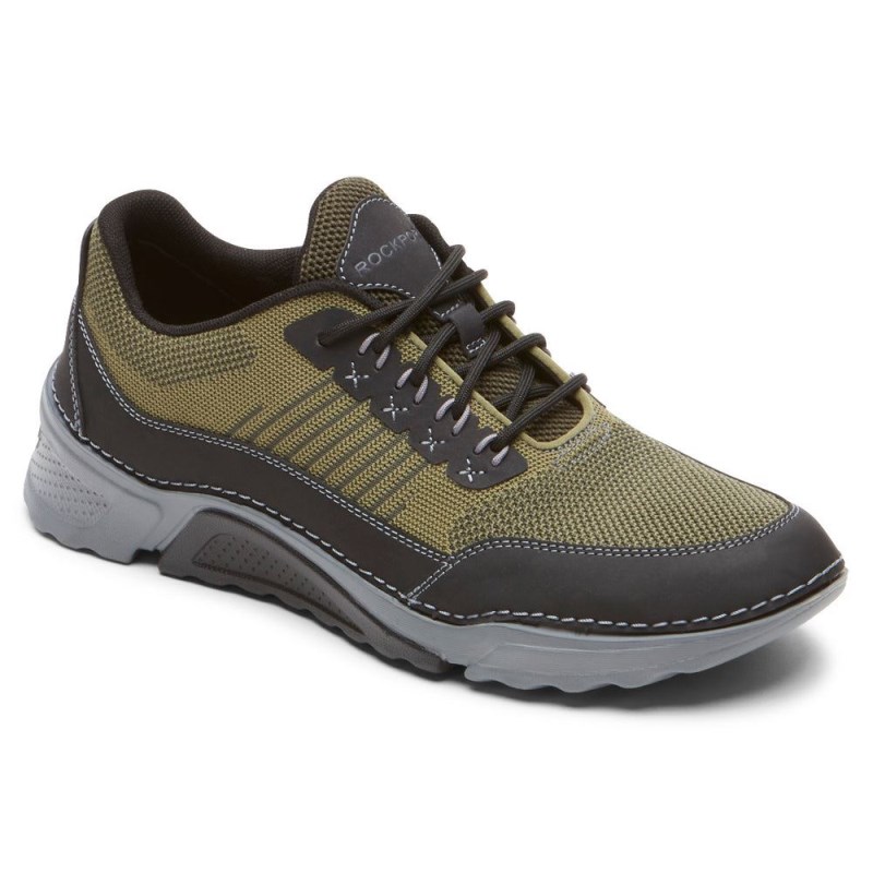 Men Rockport Rocsports Sneakers Green/Black USA | IB9-09890