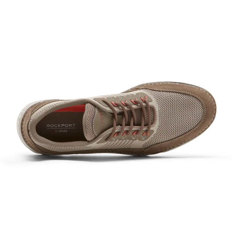 Men Rockport Rocsports Sneakers Grey Brown USA | ZU6-96099