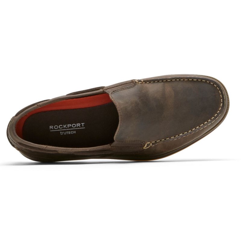 Men Rockport Southport Loafers Brown USA | PC8-30133