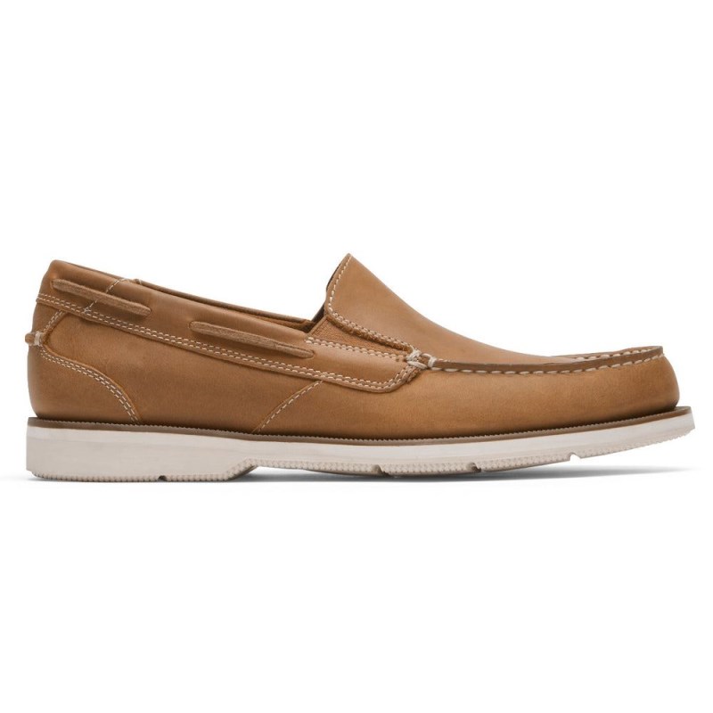 Men Rockport Southport Loafers Brown USA | SF4-92699