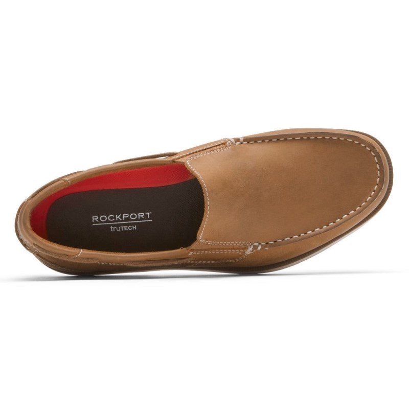 Men Rockport Southport Loafers Brown USA | SF4-92699