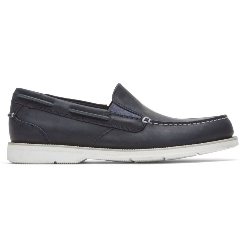 Men Rockport Southport Loafers Navy USA | KV6-53695