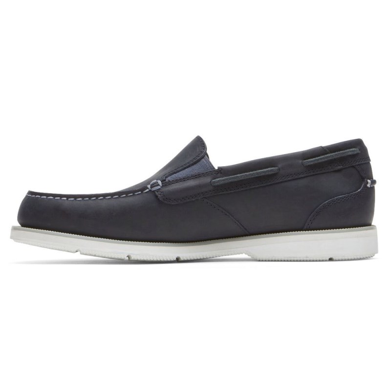 Men Rockport Southport Loafers Navy USA | KV6-53695