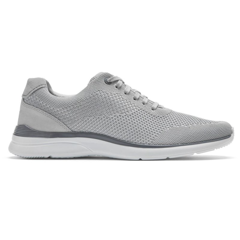 Men Rockport Total Motion Active Mesh Sneakers Grey USA | XY4-03540