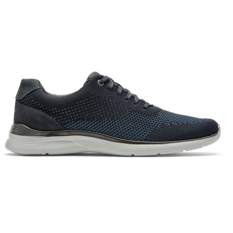 Men Rockport Total Motion Active Mesh Sneakers Navy USA | WF8-59685