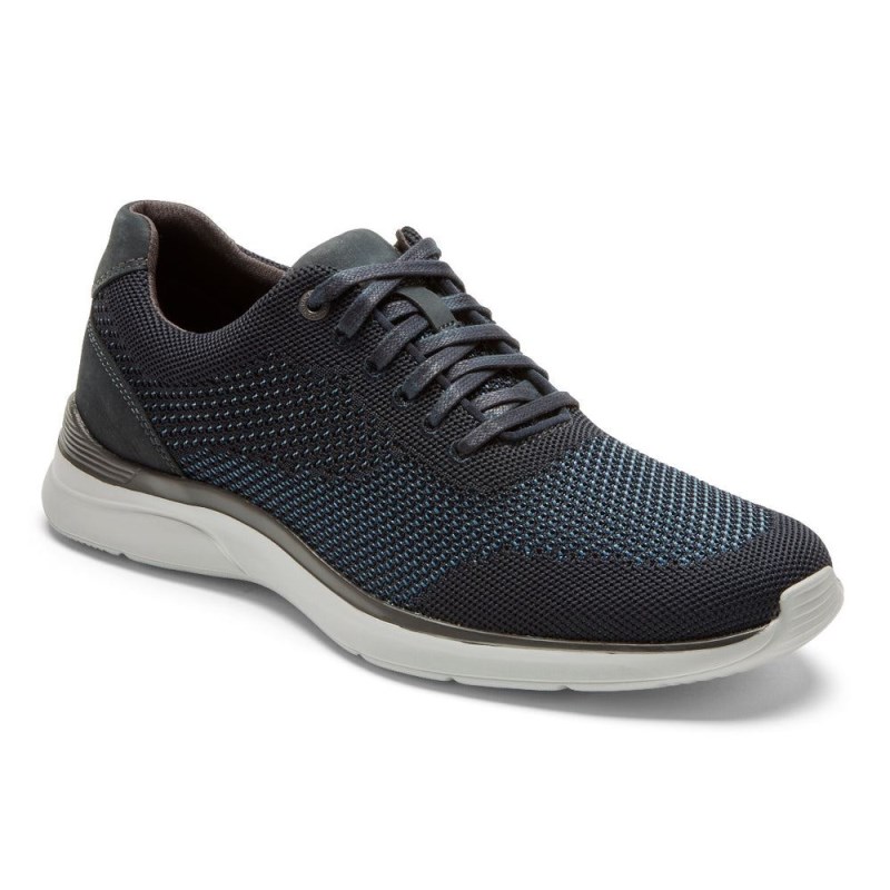 Men Rockport Total Motion Active Mesh Sneakers Navy USA | WF8-59685