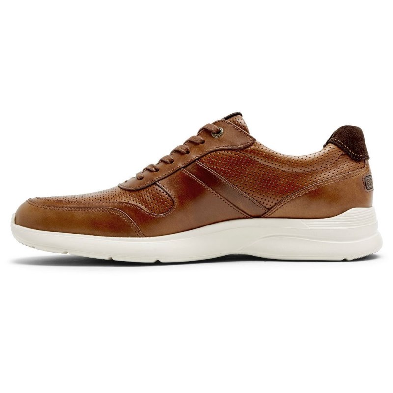 Men Rockport Total Motion Active Mudguard Sneakers Brown USA | HI8-79657