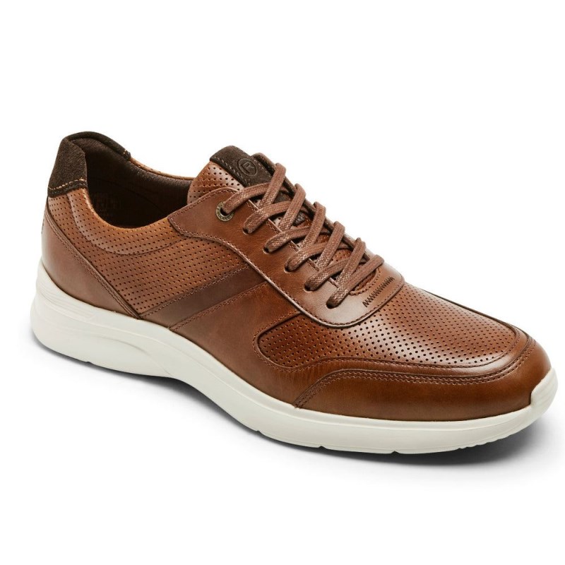 Men Rockport Total Motion Active Mudguard Sneakers Brown USA | HI8-79657