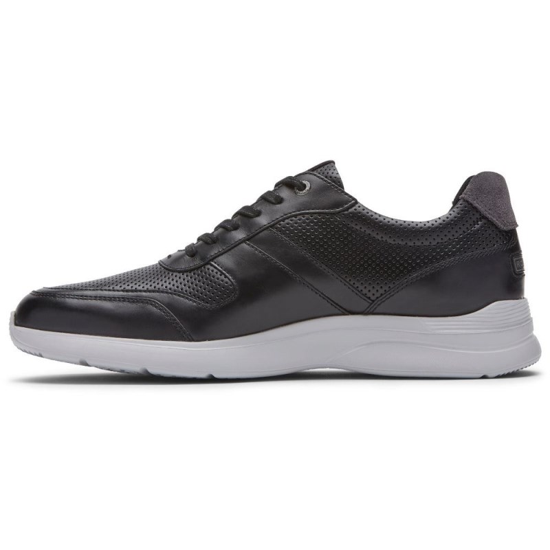 Men Rockport Total Motion Active Mudguard Sneakers Black USA | YE5-34703