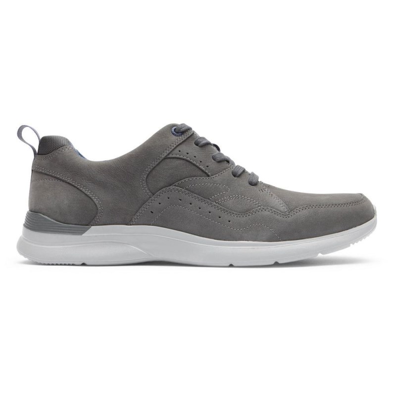 Men Rockport Total Motion Active Walk Sneakers Grey USA | WB6-07060