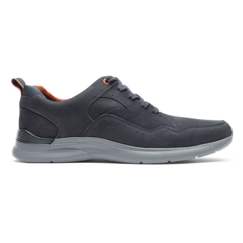 Men Rockport Total Motion Active Walk Sneakers Navy USA | CV1-09600