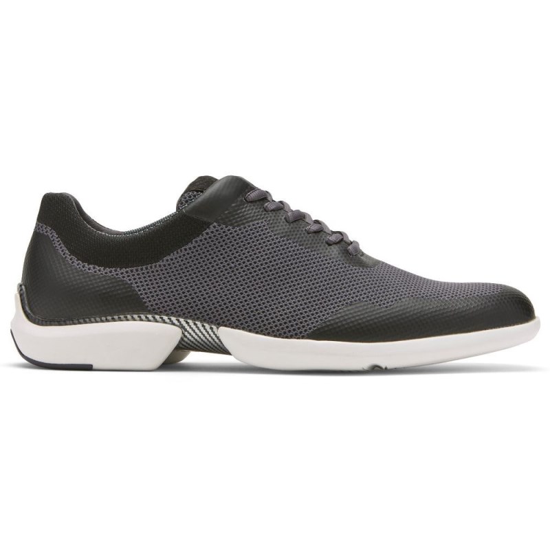 Men Rockport Total Motion Advance Sport Plain Toe Sneaker Oxford Shoes Grey USA | JT7-55295