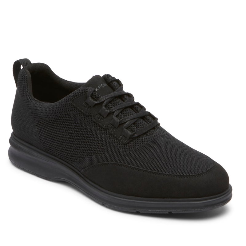 Men Rockport Total Motion City Mesh Oxford Shoes Black USA | VD5-98839