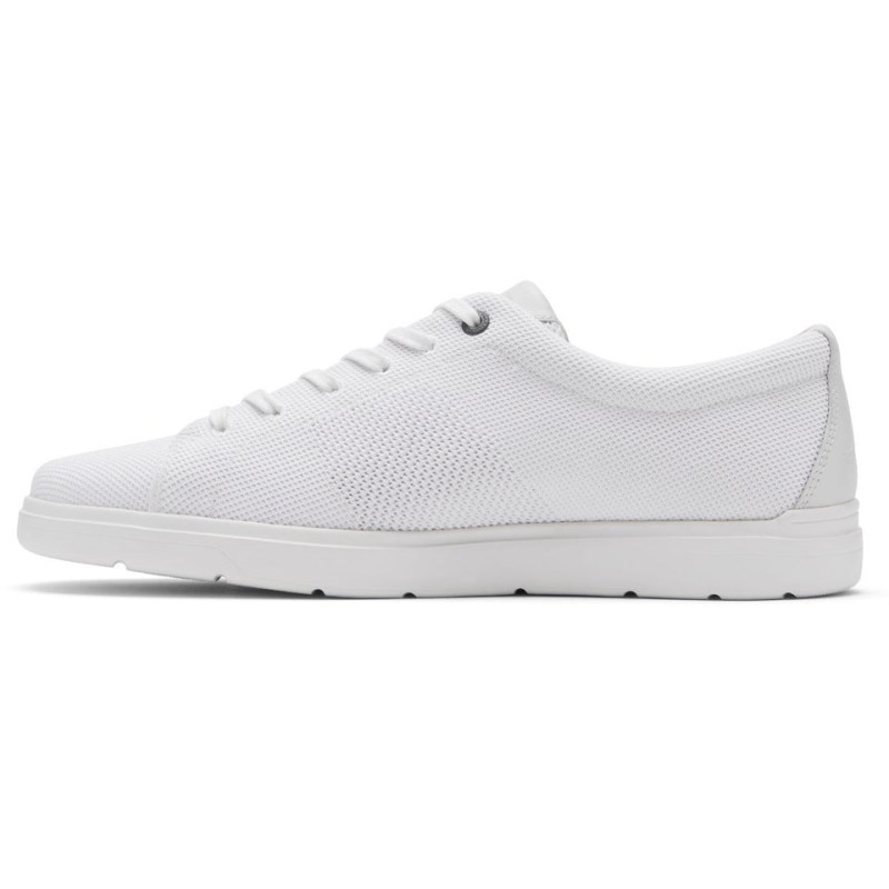 Men Rockport Total Motion Lite Mesh Lace-to-Toe Sneakers White USA | OL6-06970