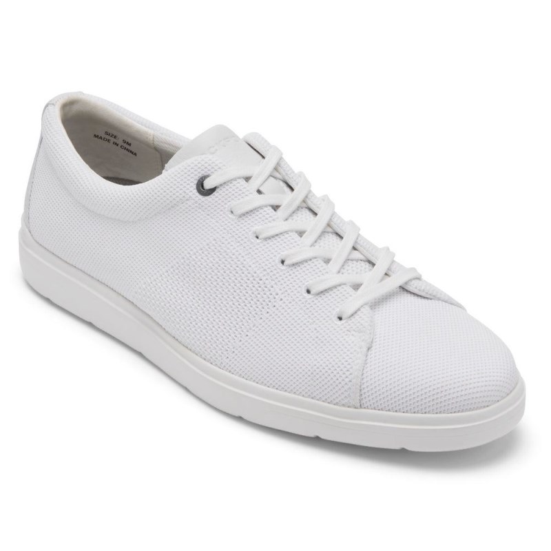 Men Rockport Total Motion Lite Mesh Sneakers White USA | FF5-25692