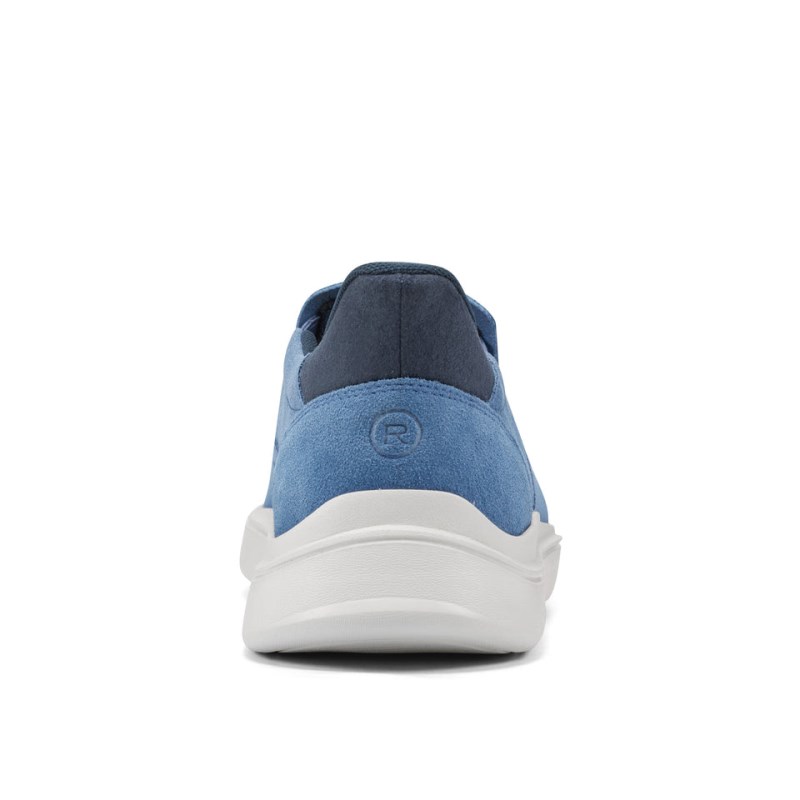 Men Rockport Tristen Step Activated Slip On Sneakers Light Blue USA | KT7-10381