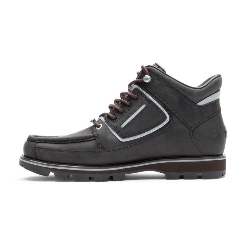 Men Rockport Umbwe II Mweka Waterproof Boots Brown/Silver USA | VR2-67856