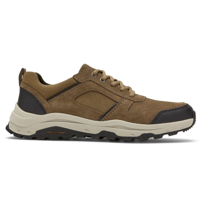 Men Rockport XCS Birchfield Ubal Trekker Sneakers Olive USA | IY2-33613