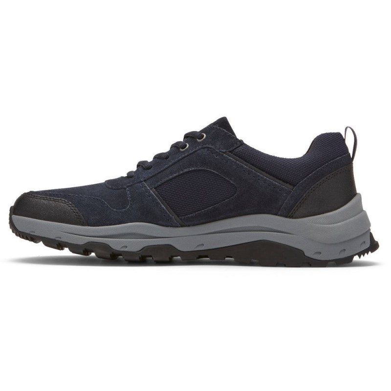 Men Rockport XCS Birchfield Ubal Trekker Sneakers Navy USA | VS1-03360