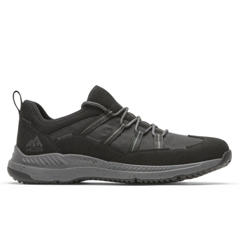 Men Rockport XCS Total Motion Trail Sneakers Black USA | RZ7-87238